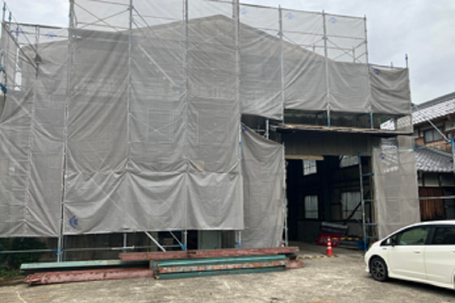 【賃貸】兵庫県丹波市540.00m2(163.35坪)の貸し倉庫（貸倉庫）・賃貸倉庫の外観